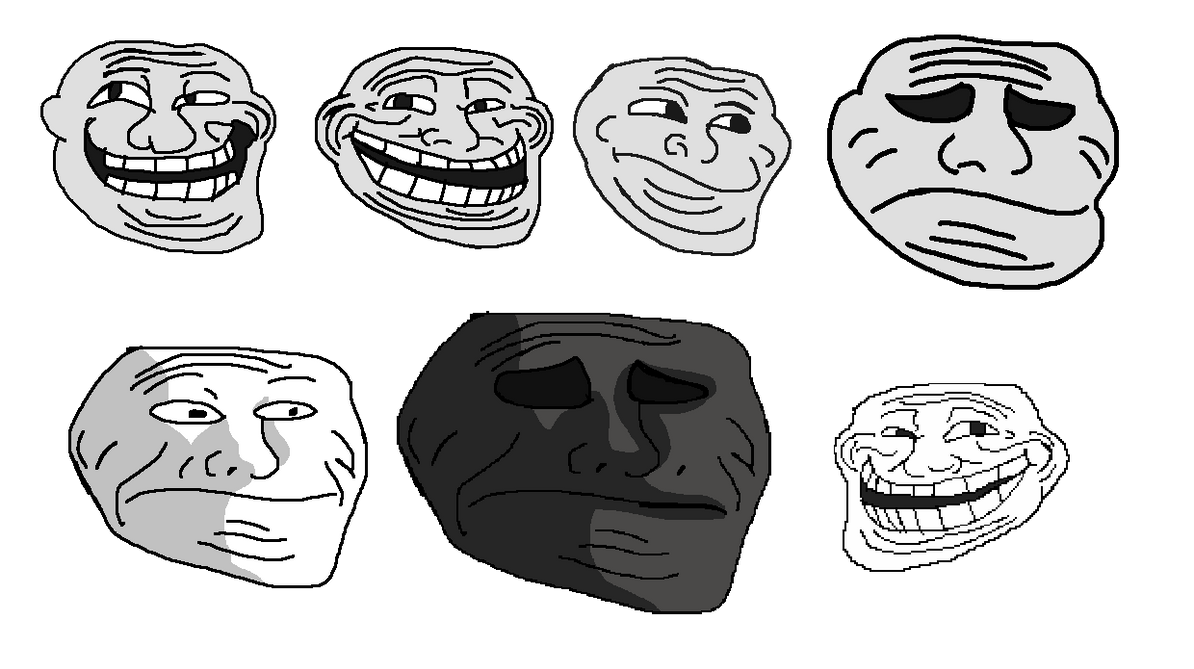 Trollface Texture Trollface Collection by Abbysek on DeviantArt