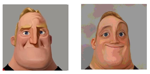 Mr incredible becoming uncanny phase #1 gif by Mincredibles on DeviantArt