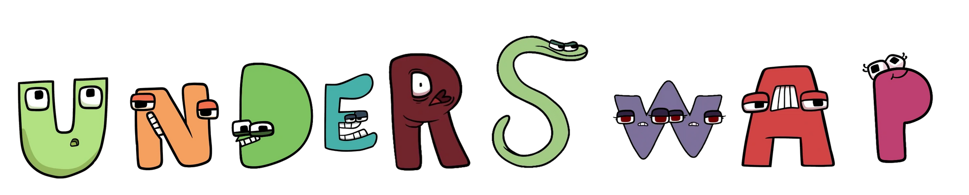 Alphabet Swapper Alphabet Lore - The 'UNDERSWAP' but Letter Spellin by Abbysek on DeviantArt