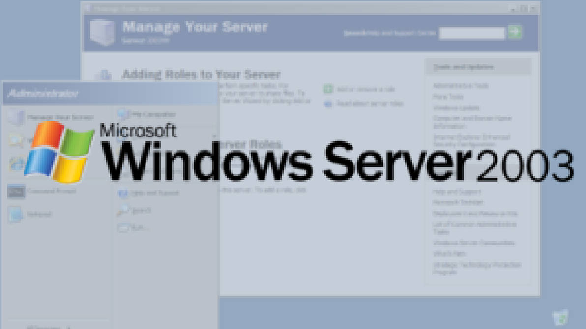 Main Title - Microsoft Windows Server 2003 by Abbysek on DeviantArt