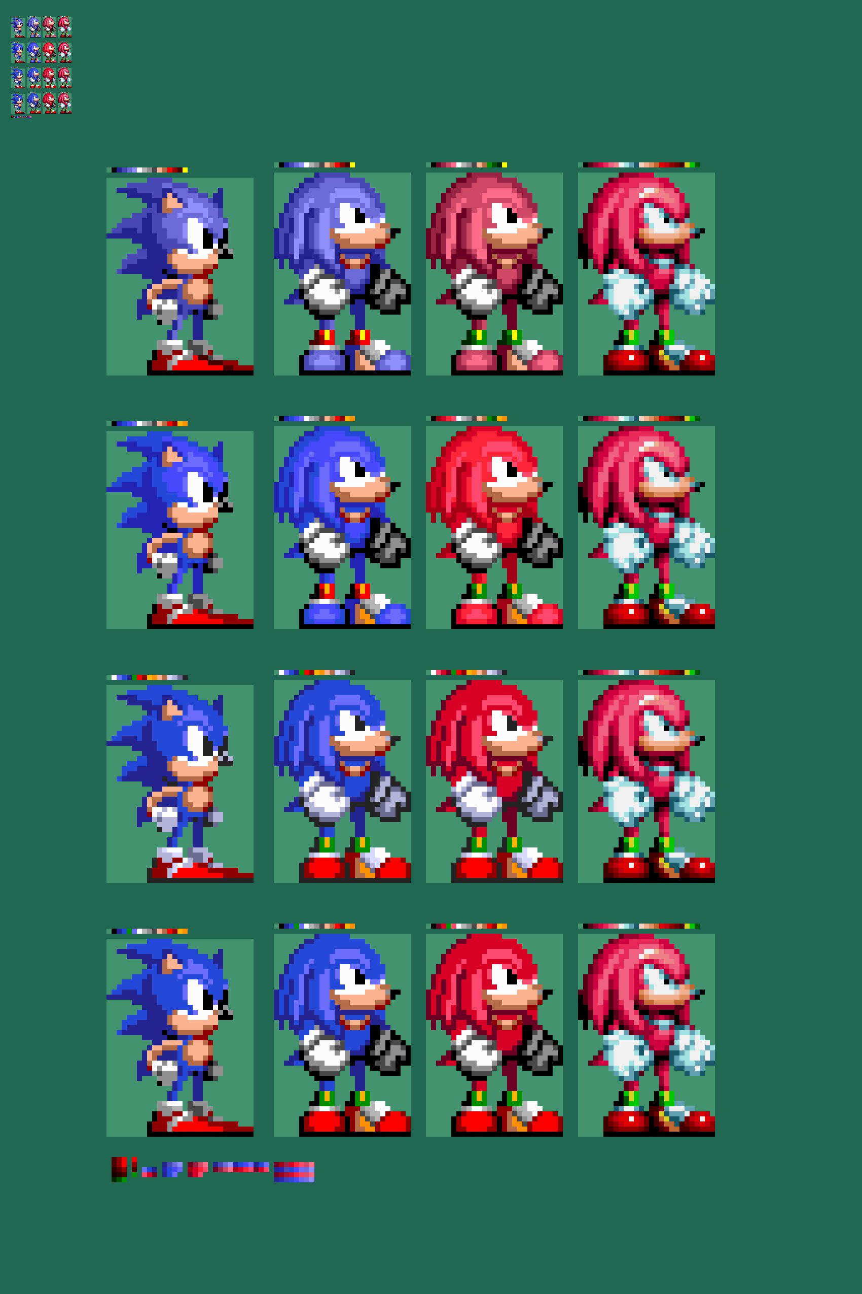 2011 X (Advanced) Sprites by TheSonicPrime on DeviantArt