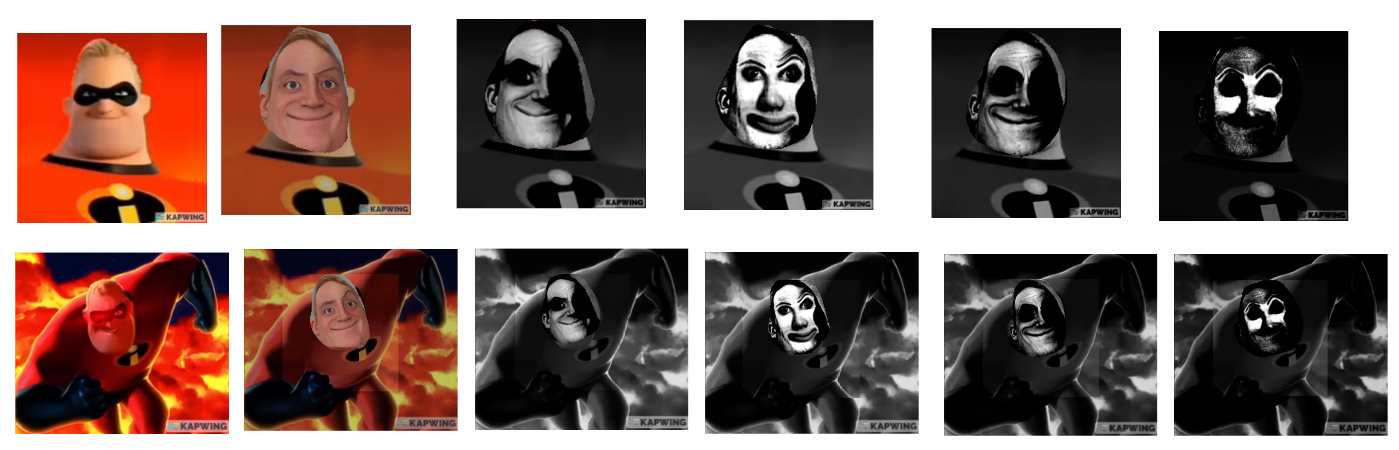 Mr Incredible Uncanny Phases 1-6, Mega Canny Assem by Abbysek on DeviantArt