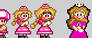 SMM2 SMW Styled Peachette but it's SMW Princess To