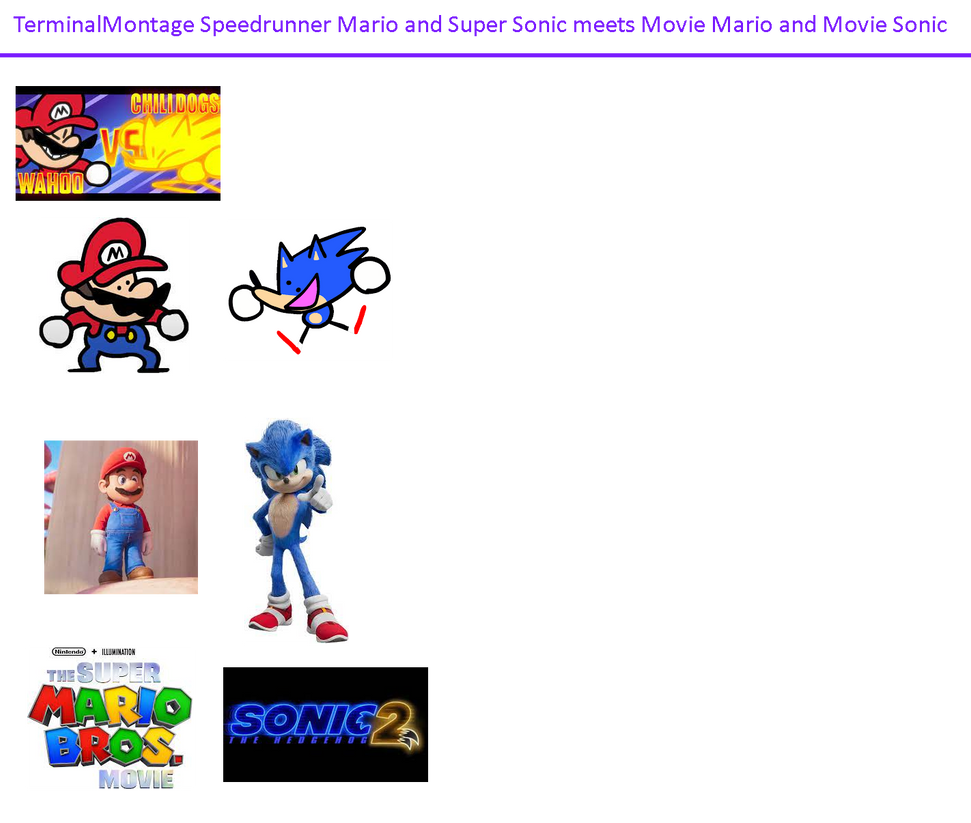 Terminal Mario TerminalMontage Speedrunner Mario and Super Sonic by Abbysek on DeviantArt