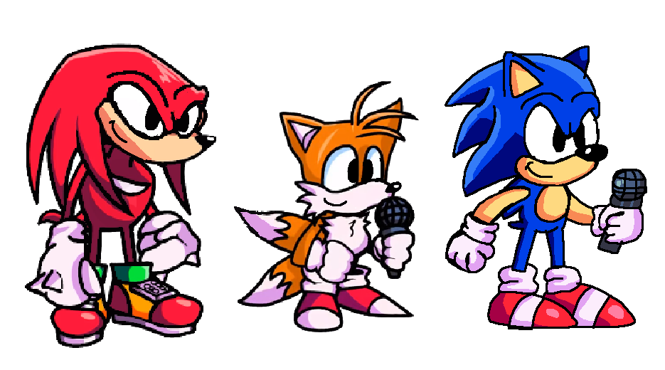 Fnf sonic sprites by DJF100 on DeviantArt