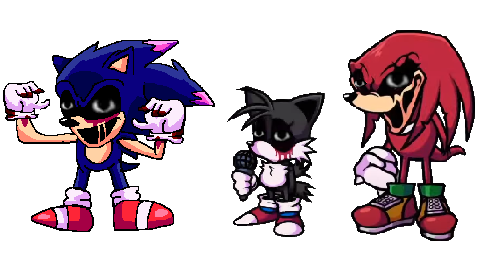 Sonic.exe 2.0 fnf mod redraw by LimaunMan on DeviantArt