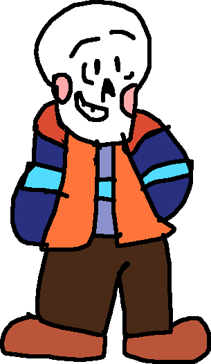 Undertale AUs - Papyrus (Swapped and Spun, in Char by Abbysek on DeviantArt
