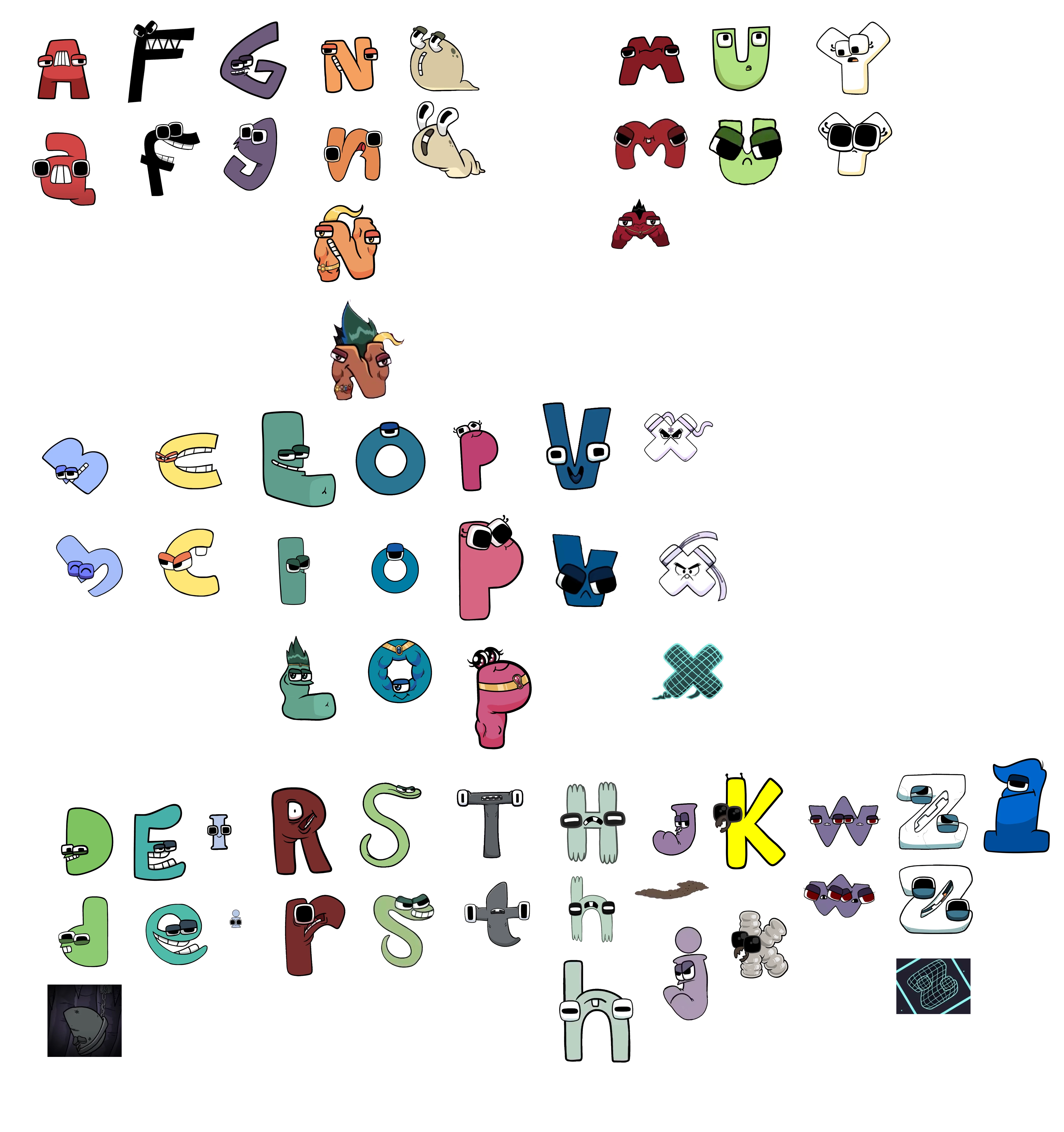 Pixilart - Peter's alphabet lore part 1 by petertheartist