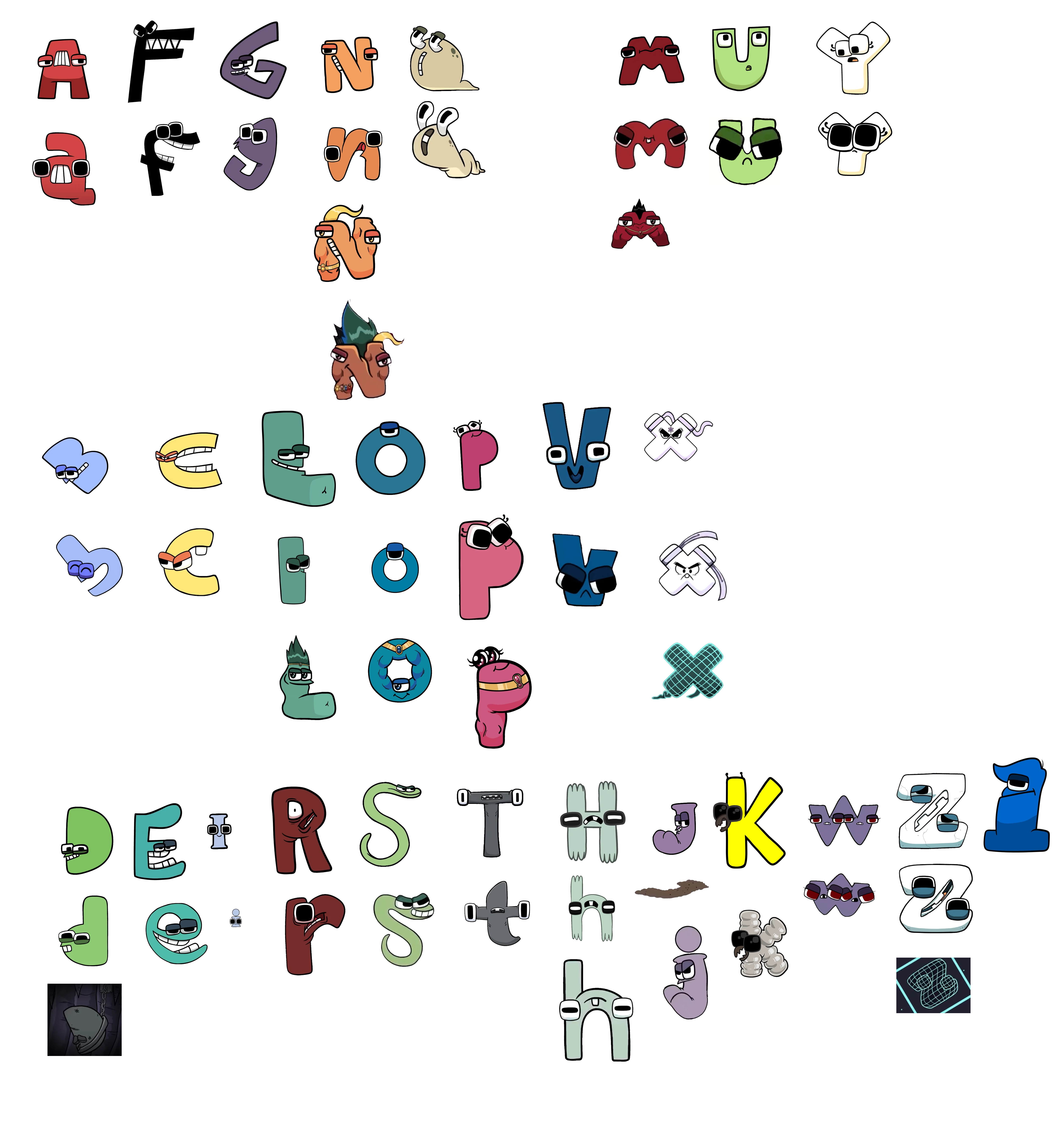 Learning Alphabet lore Part 1 by Dinnerbone0604 on DeviantArt