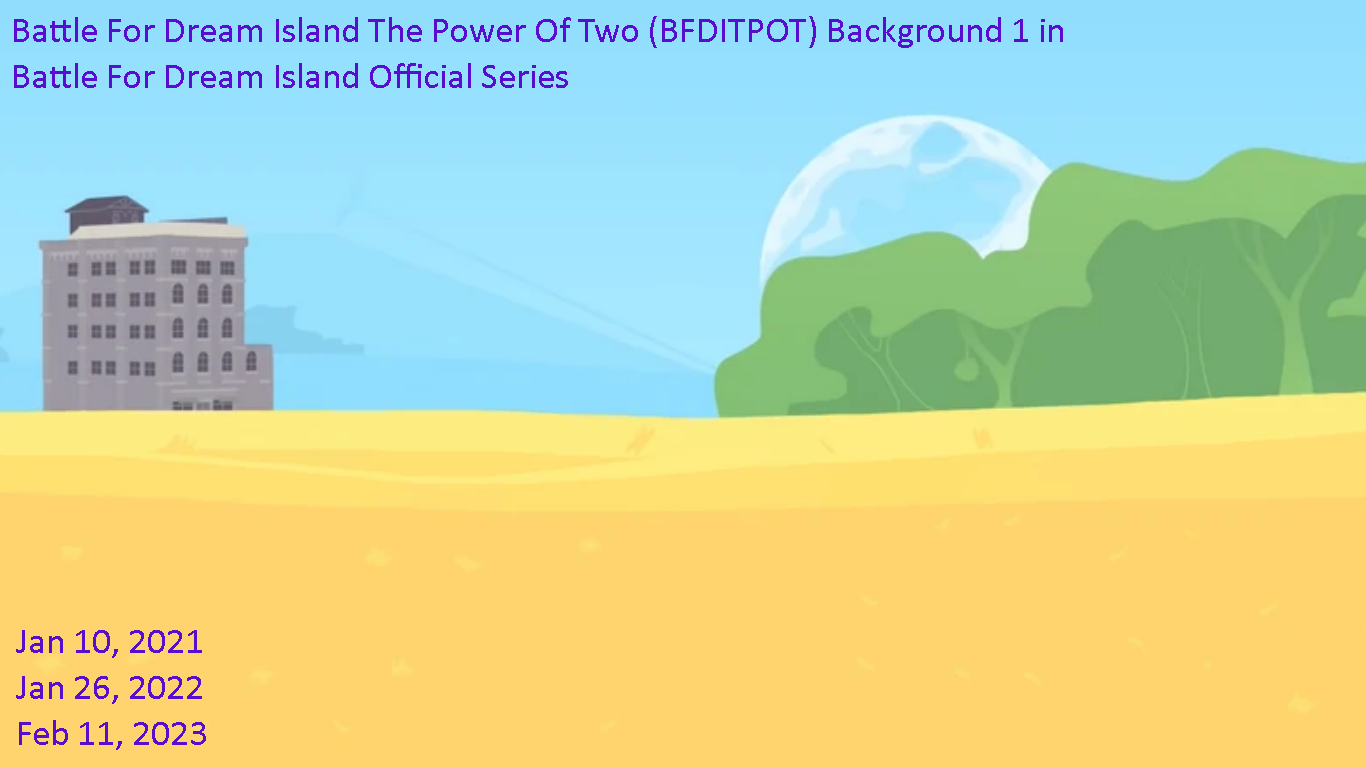 Backgrounds in Battle For Dream Island Series Offi by Abbysek on