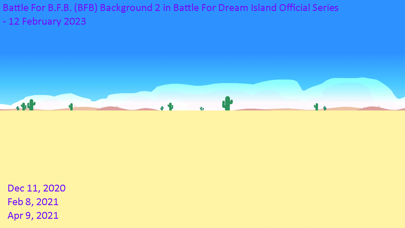 Battle For B.F.B. (BFB) Background 2 in Battle For by Abbysek on DeviantArt