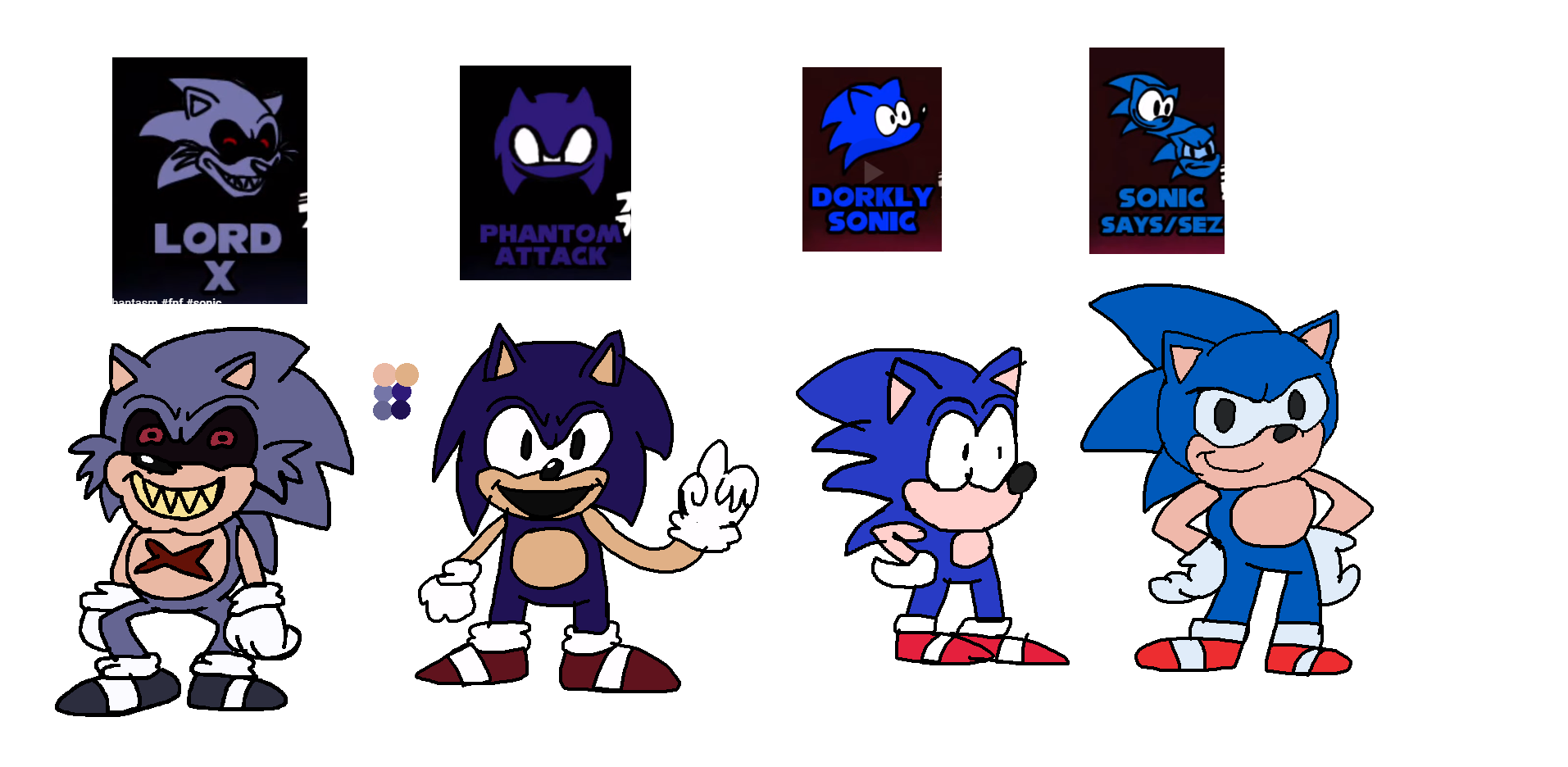 Lord X's Fusion Revision - Vs. Sonic.Exe in Funkin by Abbysek on