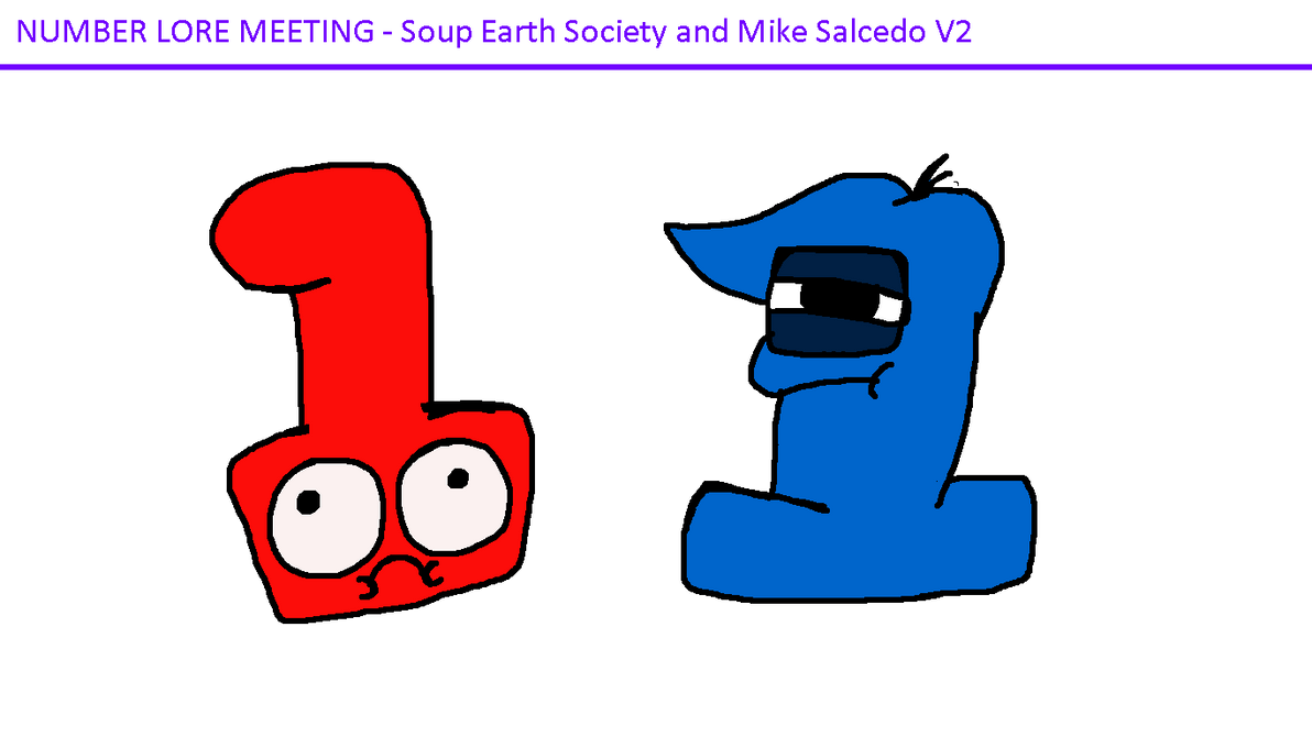 Soup Earth Society on X: @MikeSalcedo_ My predictions for Number Lore!   / X