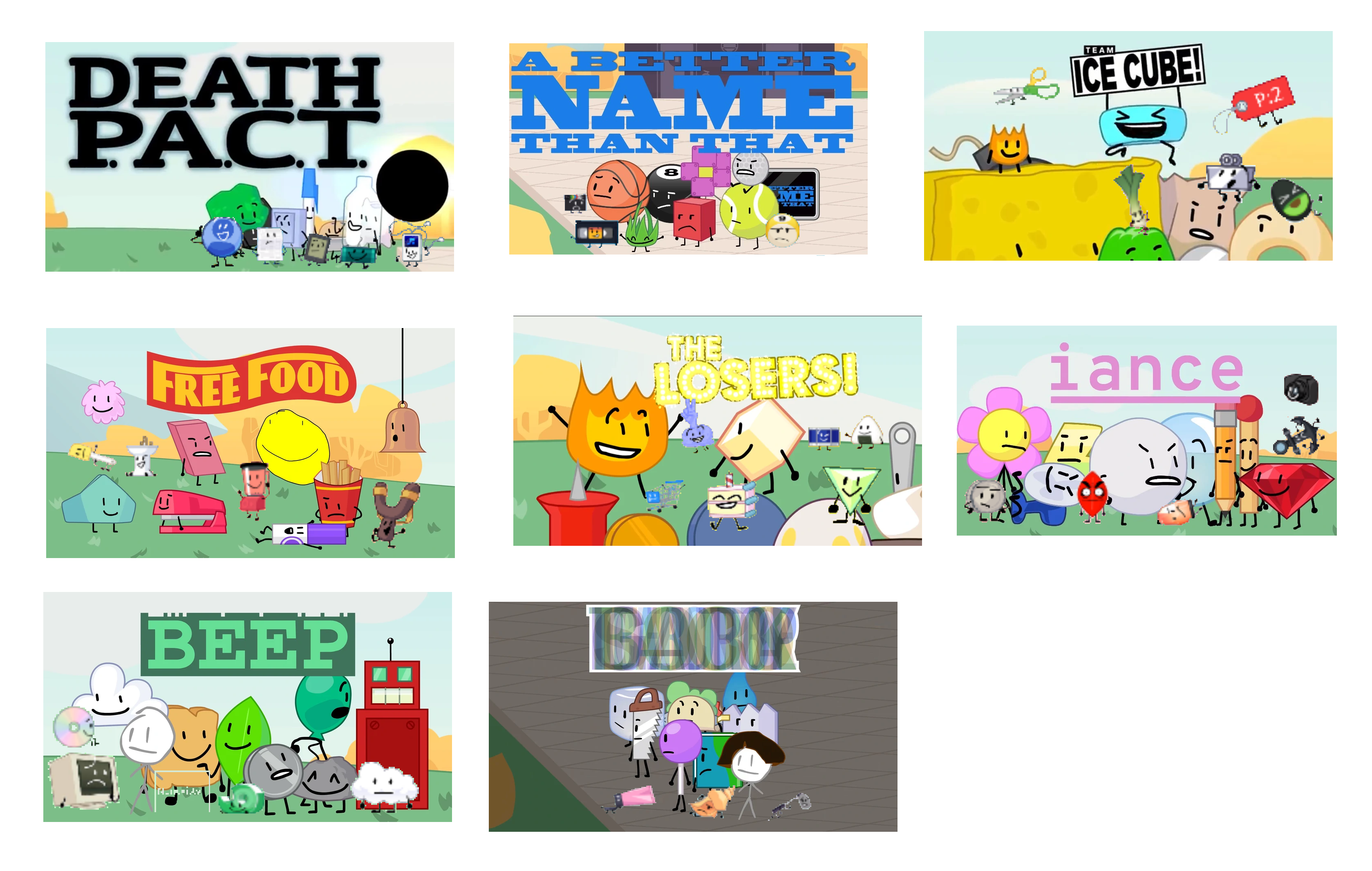 Bfb Assembly 8 BFB Teams but 100 Contestants by Abbysek on DeviantArt