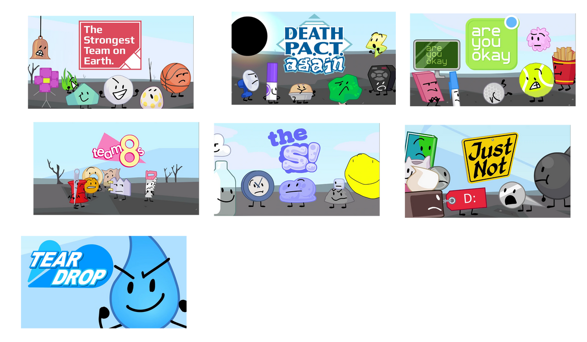 7 BFDI TPOT Teams By Abbysek On DeviantArt 7-bfdi-tpot-teams-by-abbysek-on-deviantart