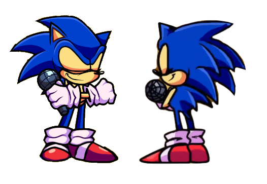 Fnf sonic sprites by DJF100 on DeviantArt