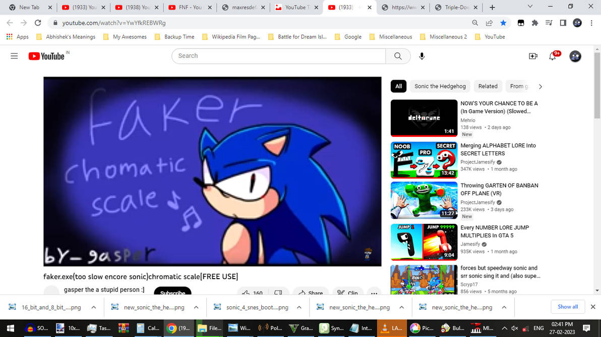 Gasper Sonic Faker by Abbysek on DeviantArt