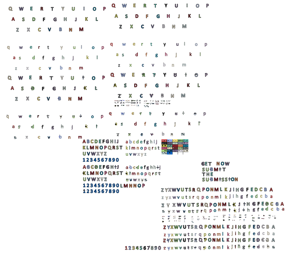 Calibri Alphabet Lore Keyboard Letters 6 by Abbysek on DeviantArt