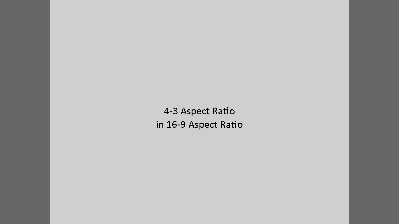 4-3 Aspect Ratio in 16-9 Aspect Ratio by Abbysek on DeviantArt