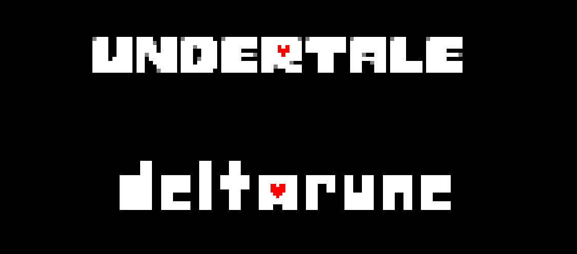 Undertale Deltarune Logo by Abbysek on DeviantArt