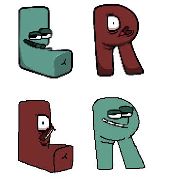 Alphabet Lore R Transparent Alphabet Lore - L and R are swapped by Abbysek on DeviantArt