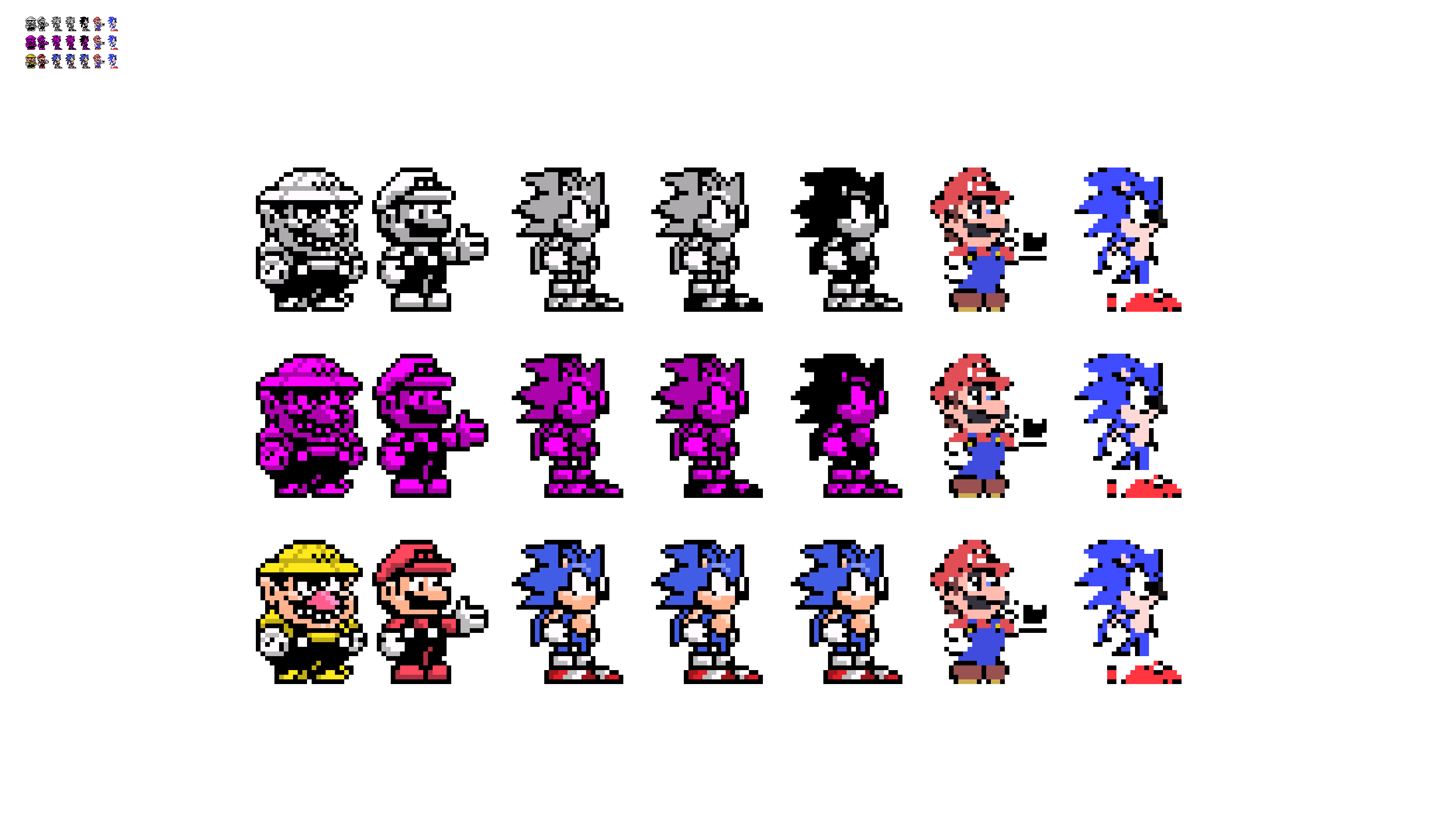 10x Sonic 2 Remade - Majin Sonic Sprite 2 by Abbysek on DeviantArt