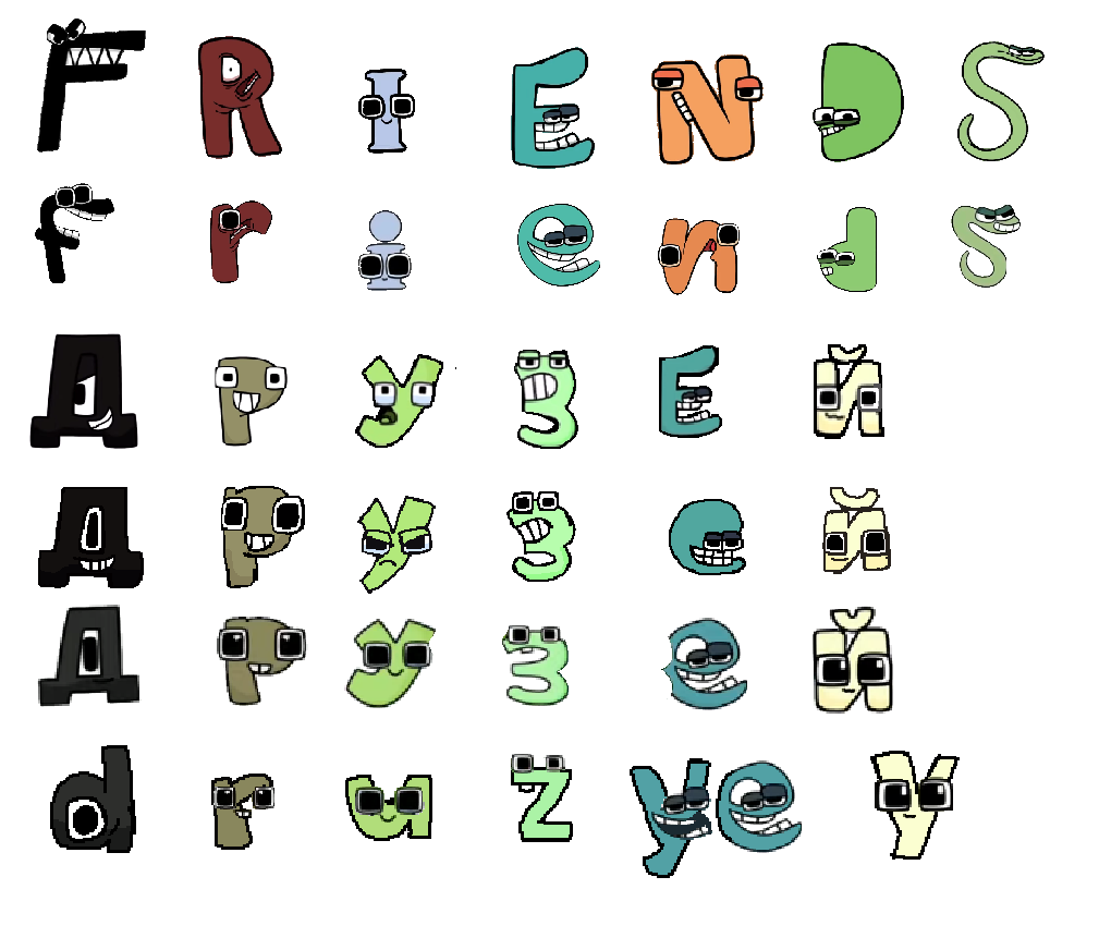 Alphabet Lore + Harrymations Russian Alphabet Lore by Abbysek on DeviantArt