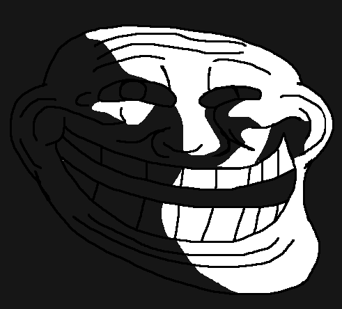 classic trollge in 2023  Troll face, Troll, Scary