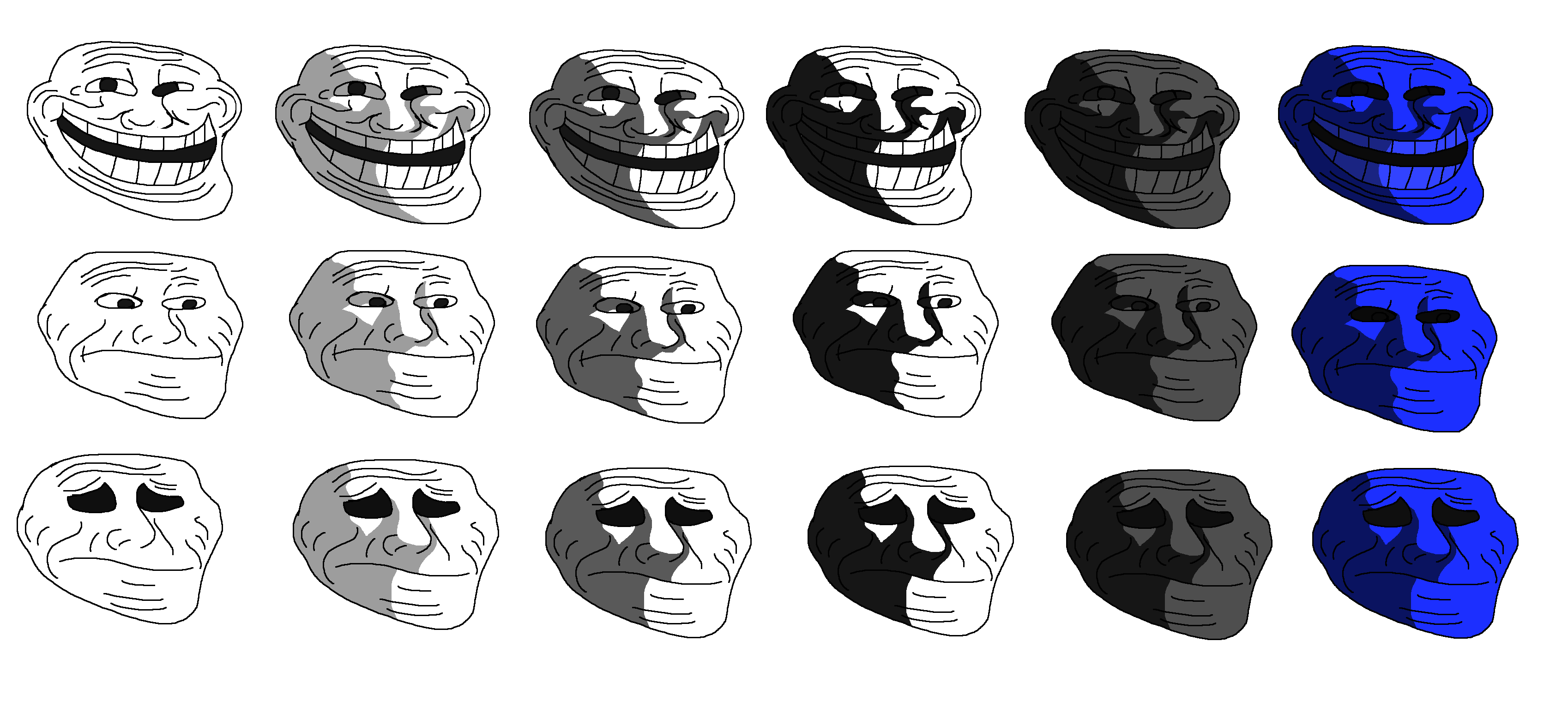 All Trollfaces Trollges By Abbysek On DeviantArt all-trollfaces-trollges-by-abbysek-on-deviantart