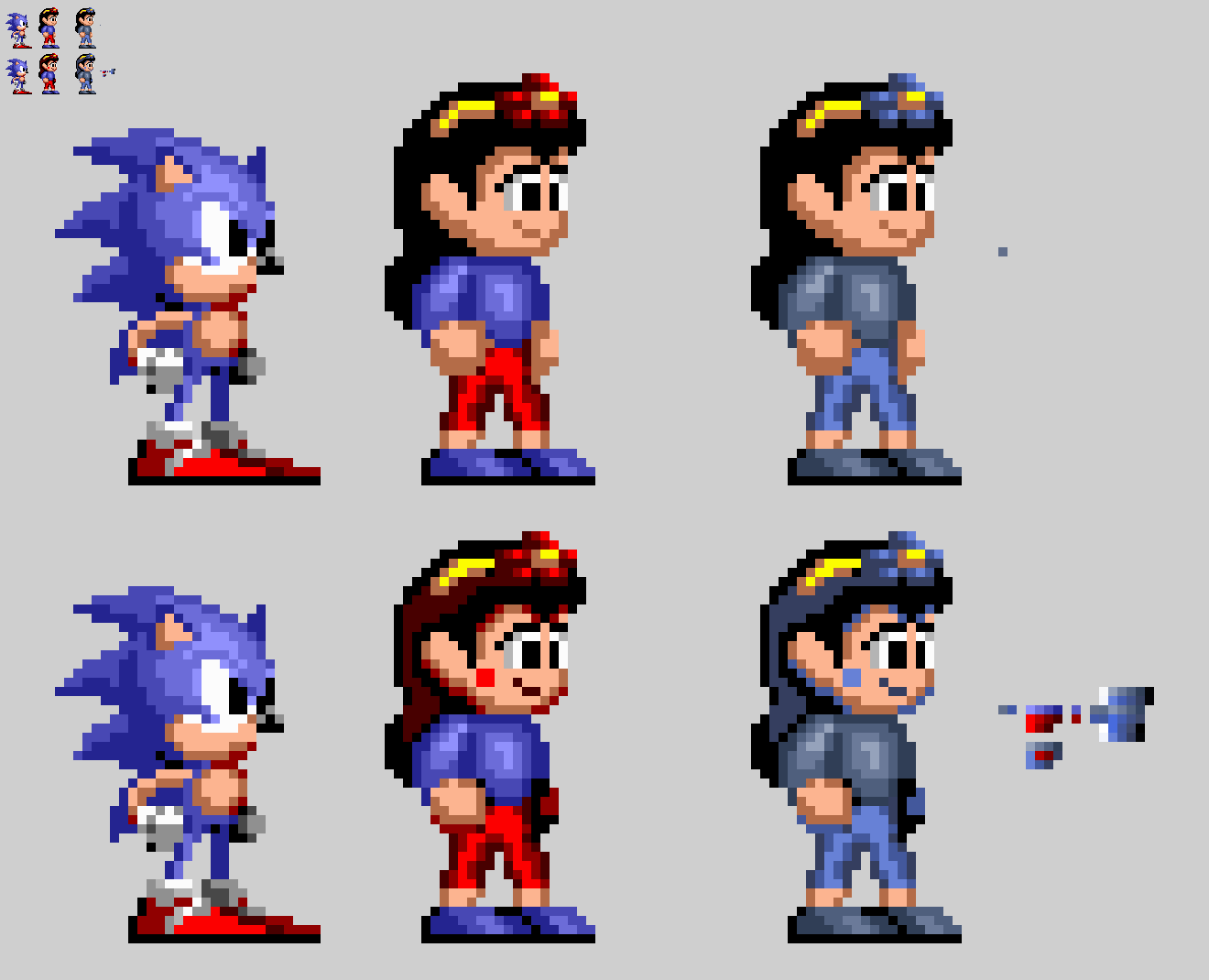 10x Sprite - Now it's Sonic Mania 2 as Sonic 2 Man by Abbysek on DeviantArt