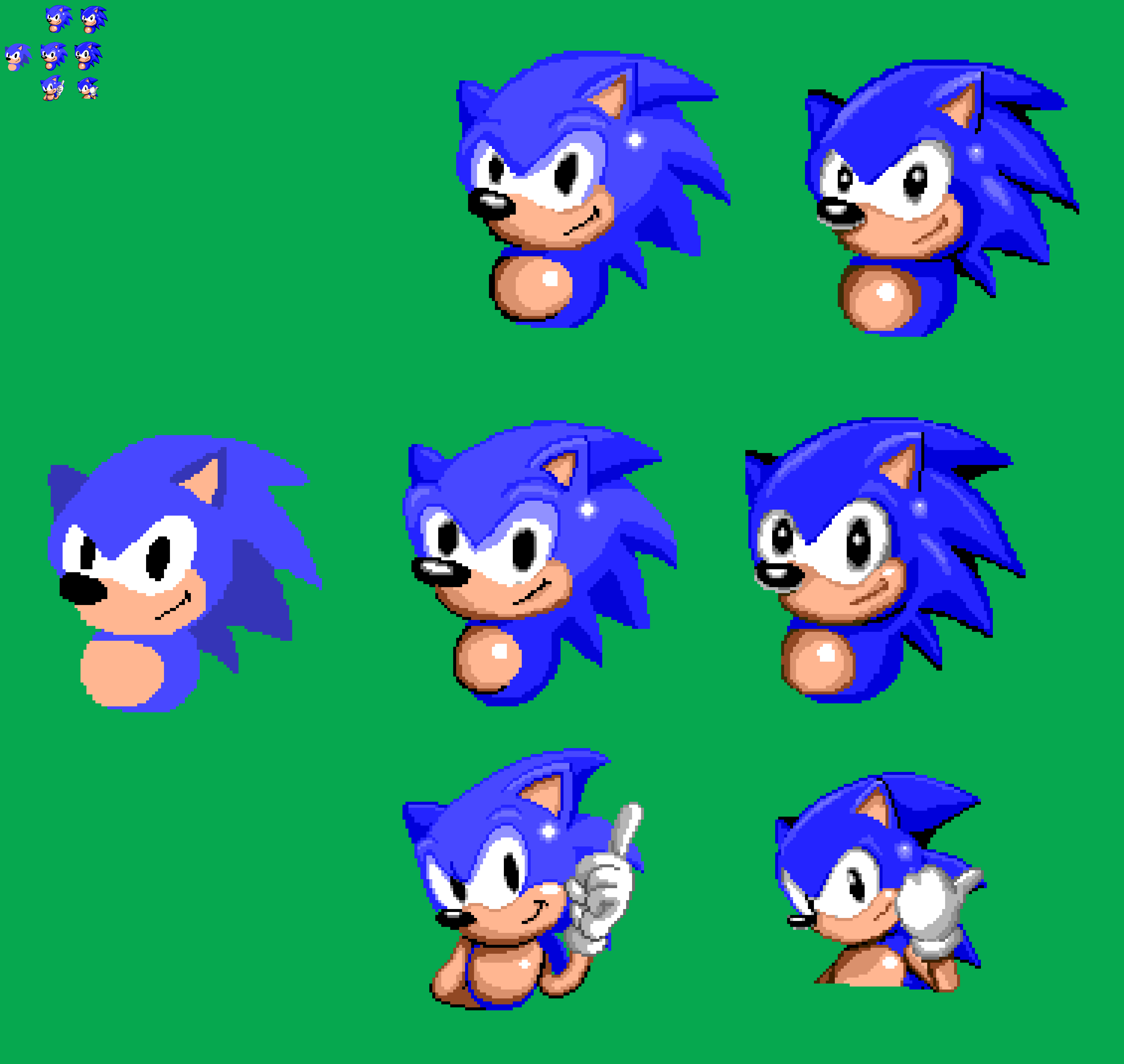 10x How I made Super Sonic in Sonic 1 Styled Sprit by Abbysek on DeviantArt