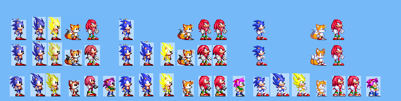 10x Sonic 2 Remade - Majin Sonic Sprite 2 by Abbysek on DeviantArt