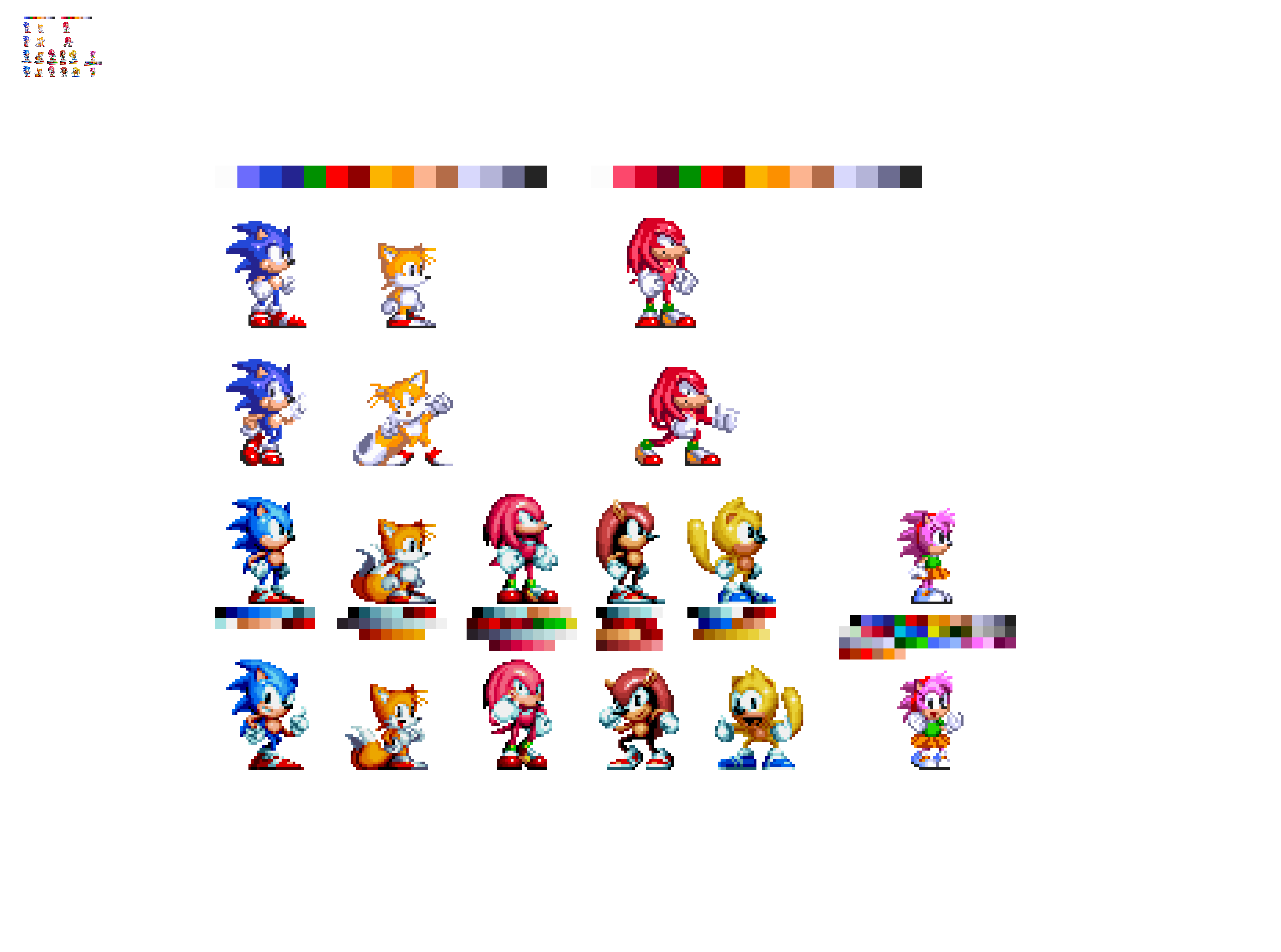 10x Sonic Sprites with Victory Poses by Abbysek on DeviantArt