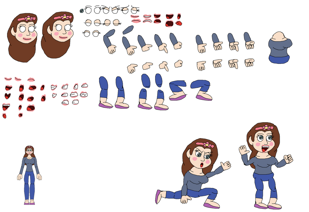 Paige Ellison 2023 (Kphoria Character Builder) by Abbysek on DeviantArt