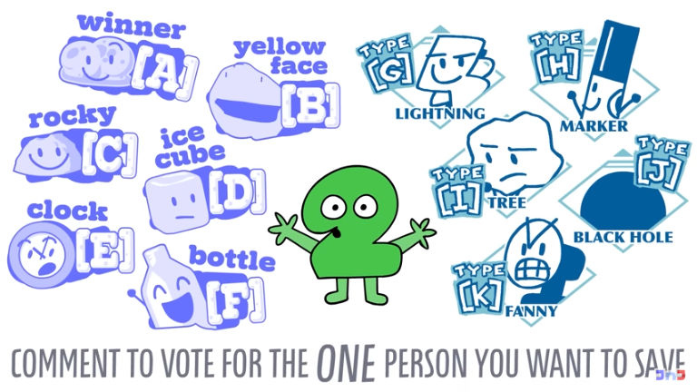 Bfb Remote Vote BFDI TPOT 6 Voting Screen by Abbysek on DeviantArt