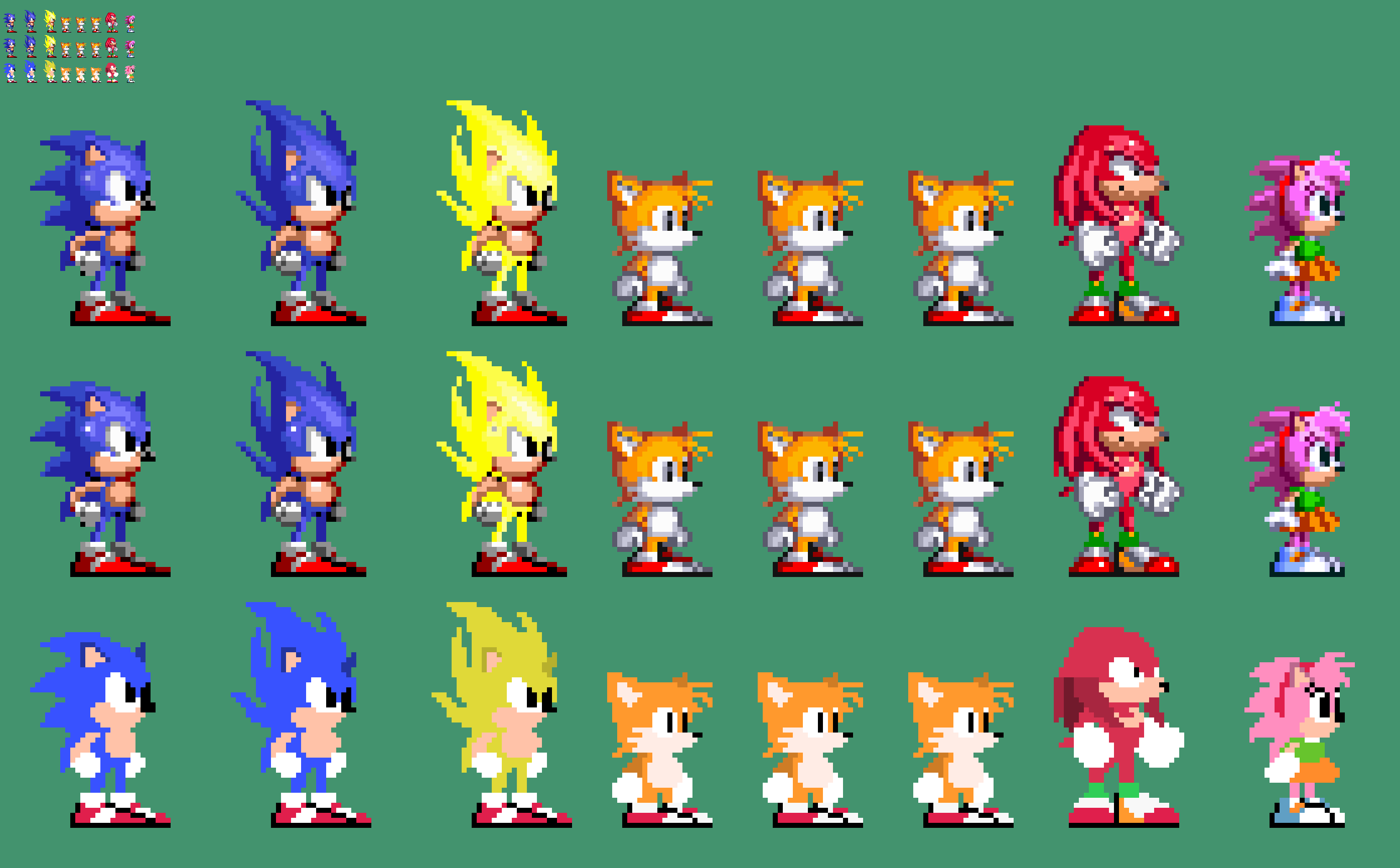 Sonic the Hedgehog (Mania/Origins ver.) by SN9DA on DeviantArt