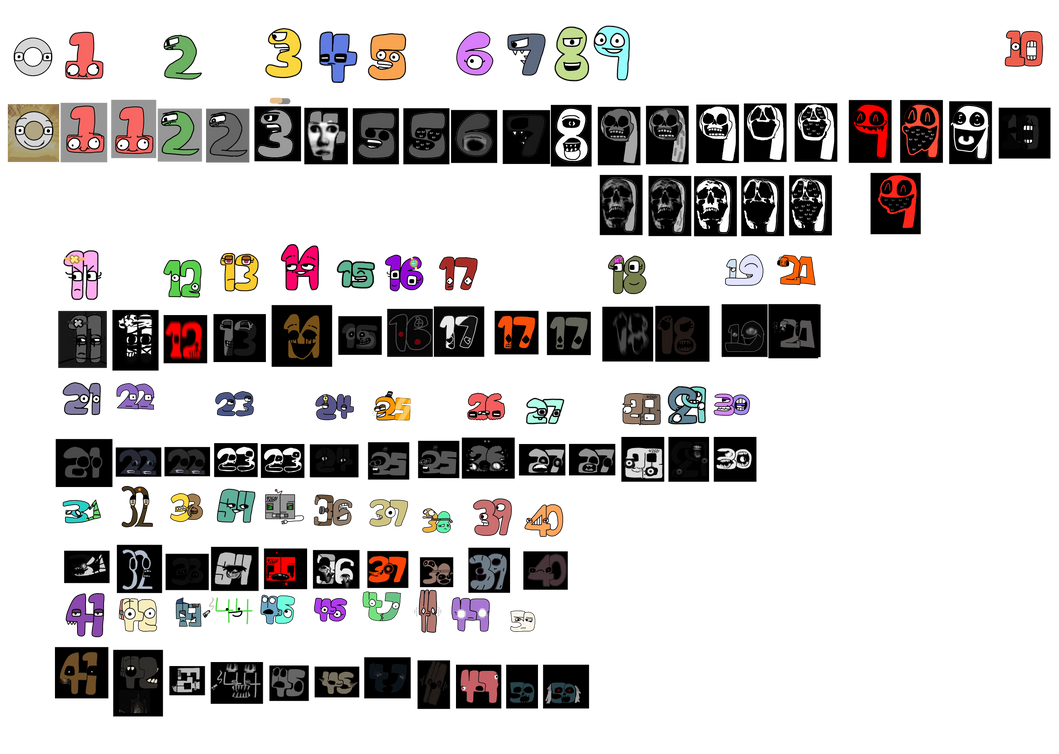 Soup Earth Society Number Lore 1-50 becoming Uncan by Abbysek on DeviantArt