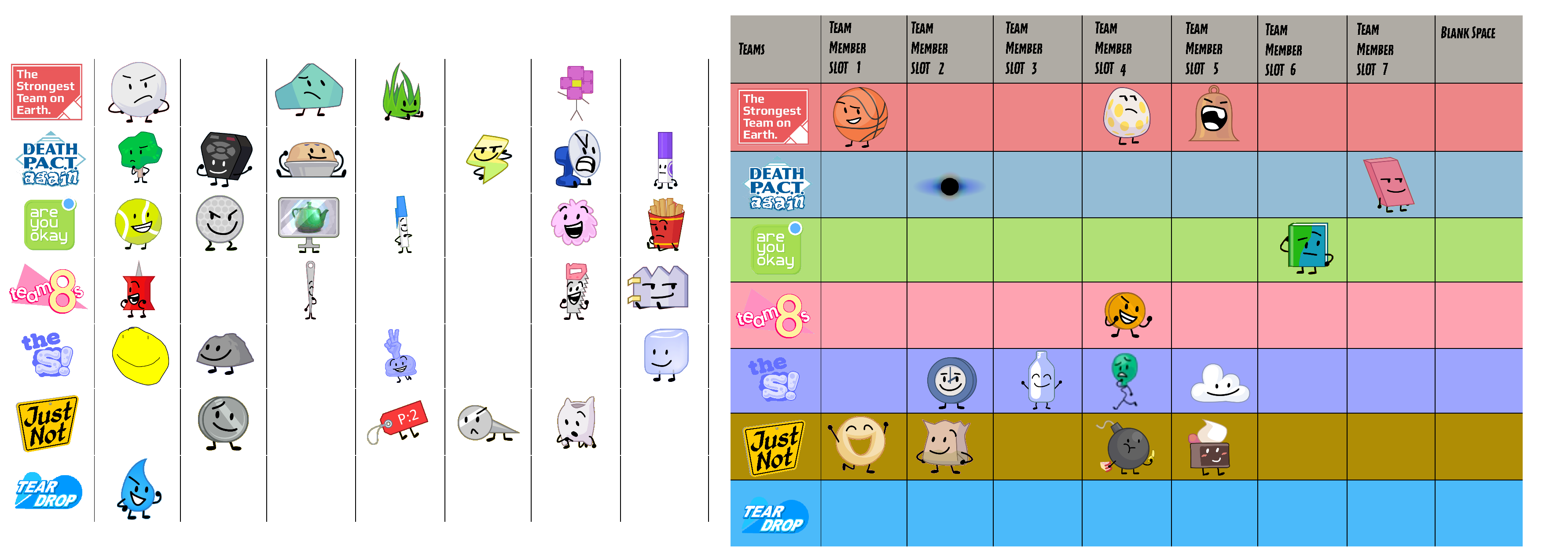 BFDI TPOT Rewritten APOY's Alternate Timeline 1 by Abbysek on DeviantArt
