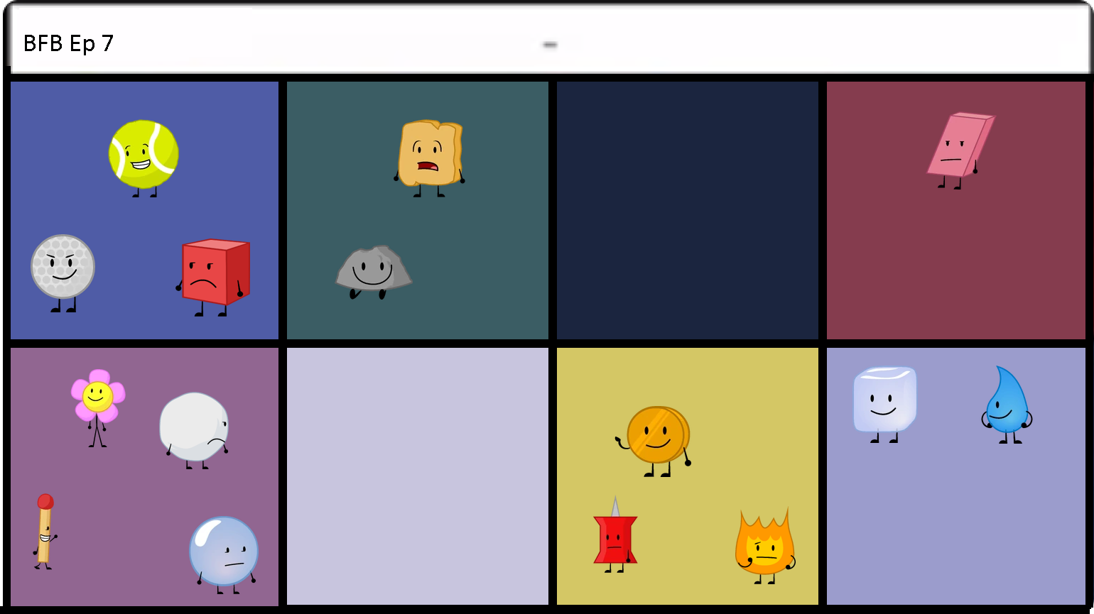 Bfb But BFB but what if only BFDI Season 1 Contestants Exi by Abbysek on DeviantArt