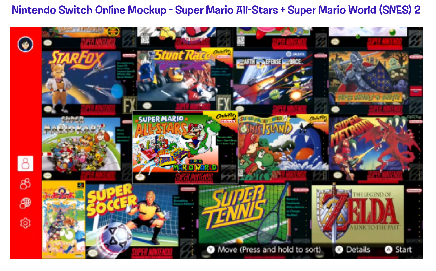 Mario all 2024 stars switch online