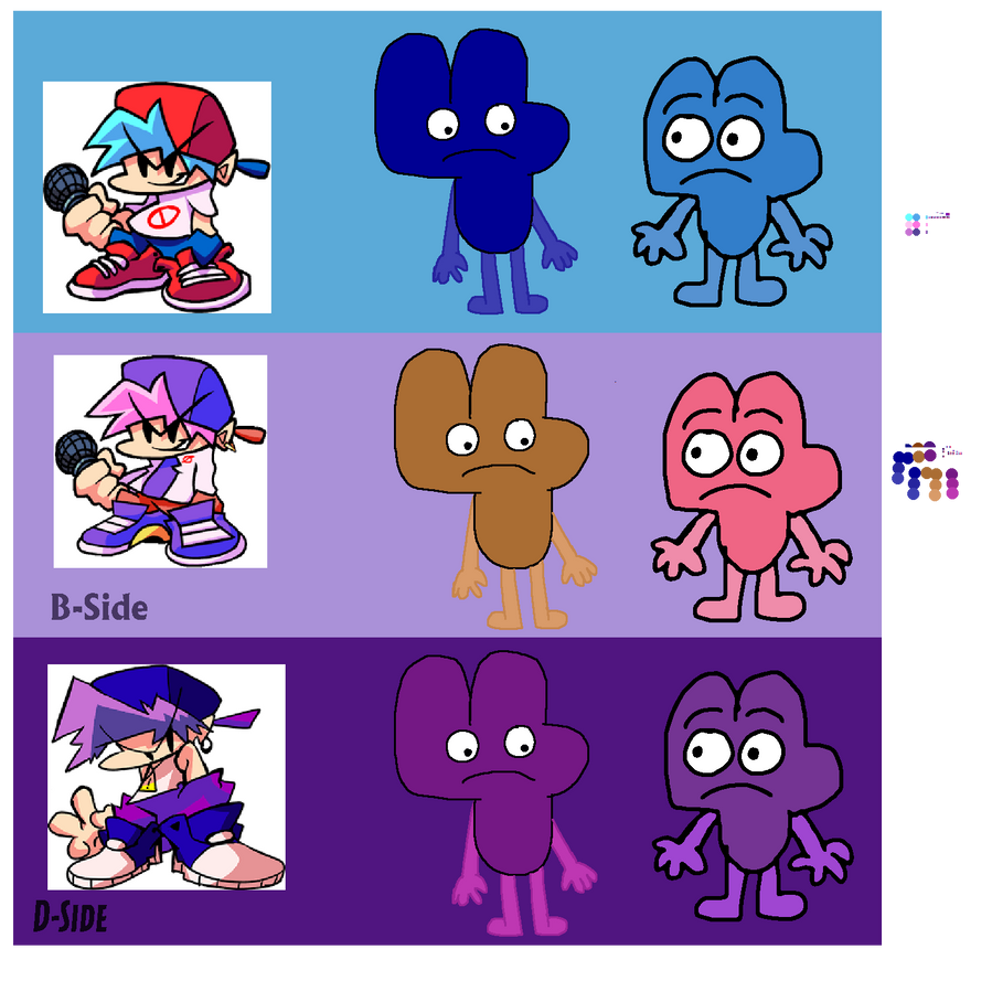 BFDI Battle For Dream Island Series - 2009's Four by Abbysek on DeviantArt