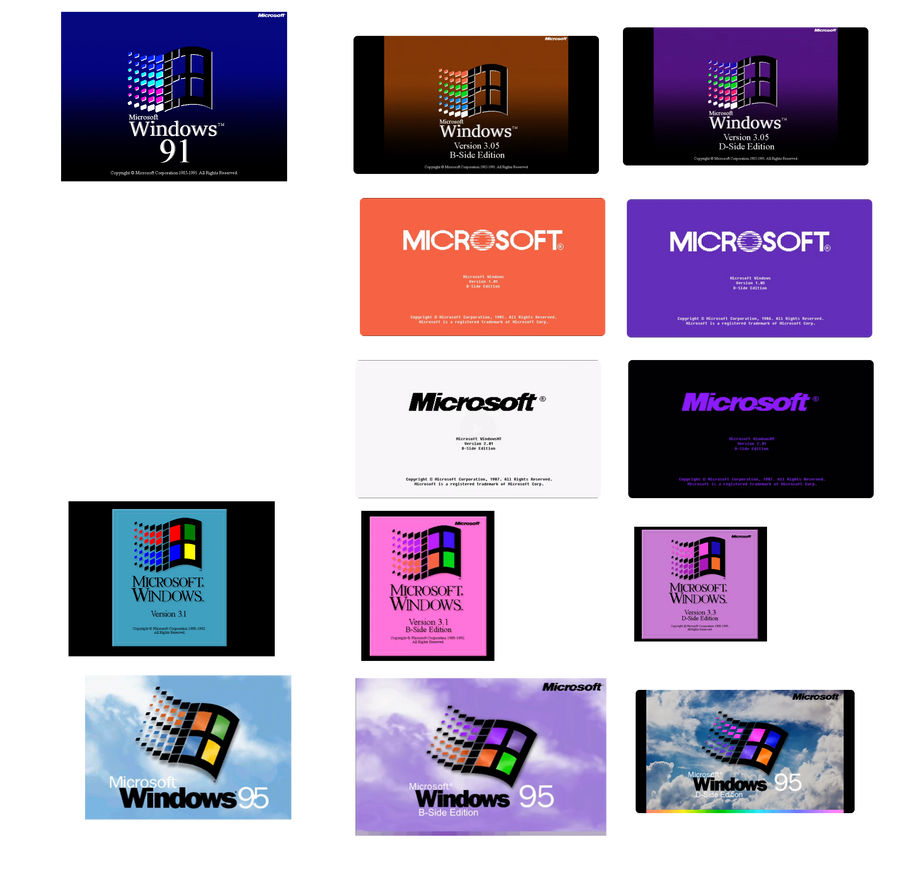 Windows 91 Editions V3 by Abbysek on DeviantArt