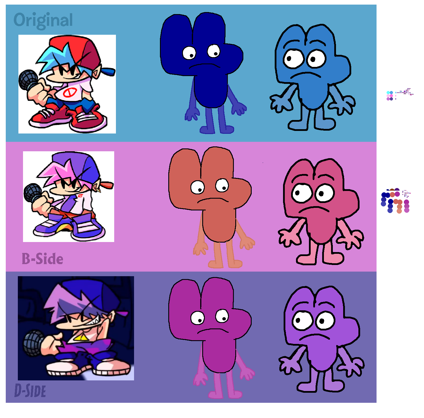BFDI Battle For Dream Island Series - 2009's Four by Abbysek on DeviantArt