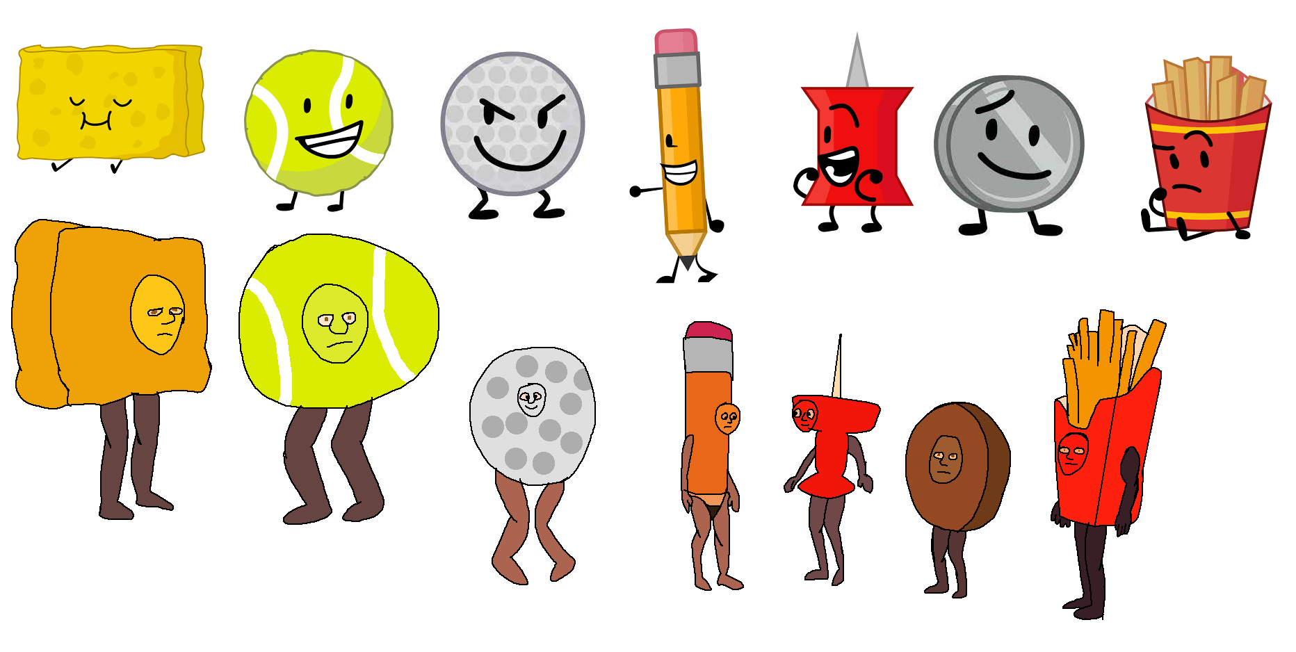 Fat Bfdia Deviantart BFDIA 9 (Battle For Dream Island Again Ep. 9) - Co by Abbysek on DeviantArt