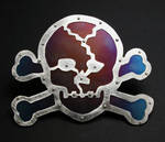 Skull and Cross Bones buckle by Vor4