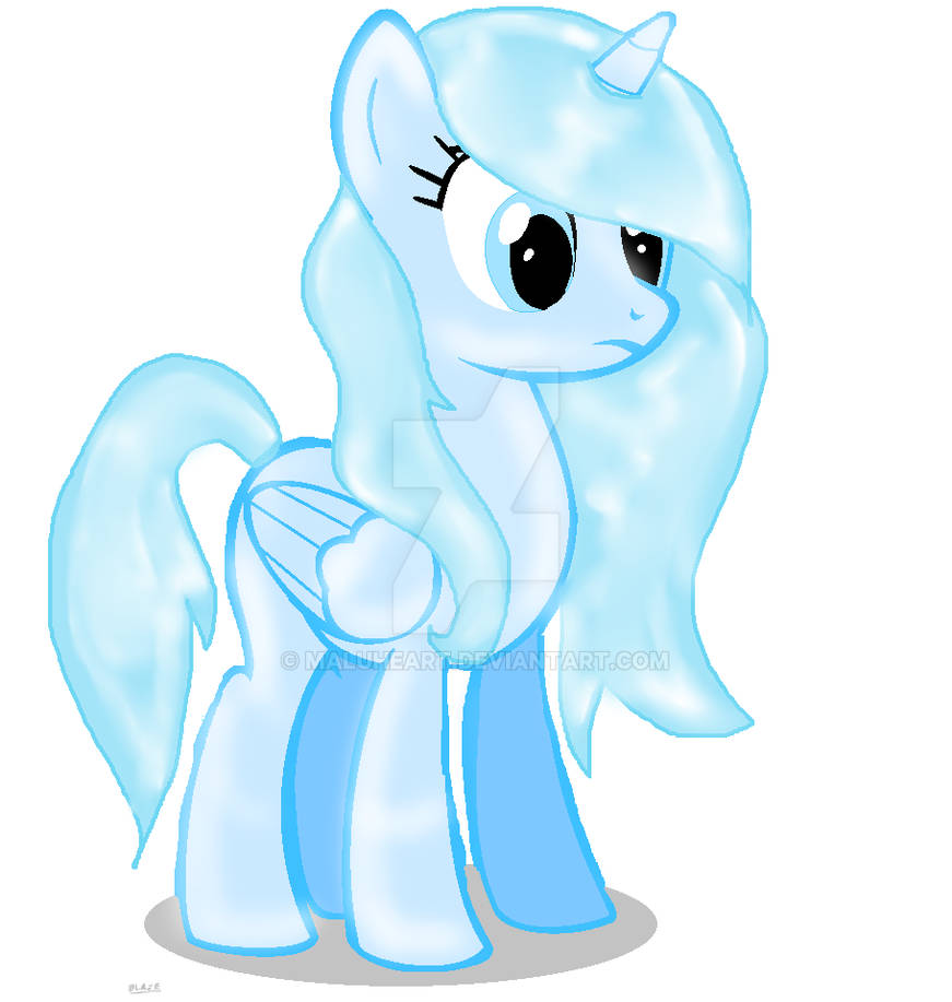 Ice Mlp Rd Ice pony by MaLuHeart on DeviantArt