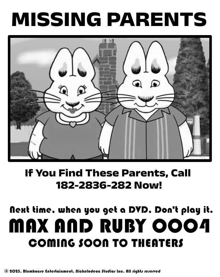 Max and Ruby 0004 (2025) Movie Poster by BBoy2012 on DeviantArt
