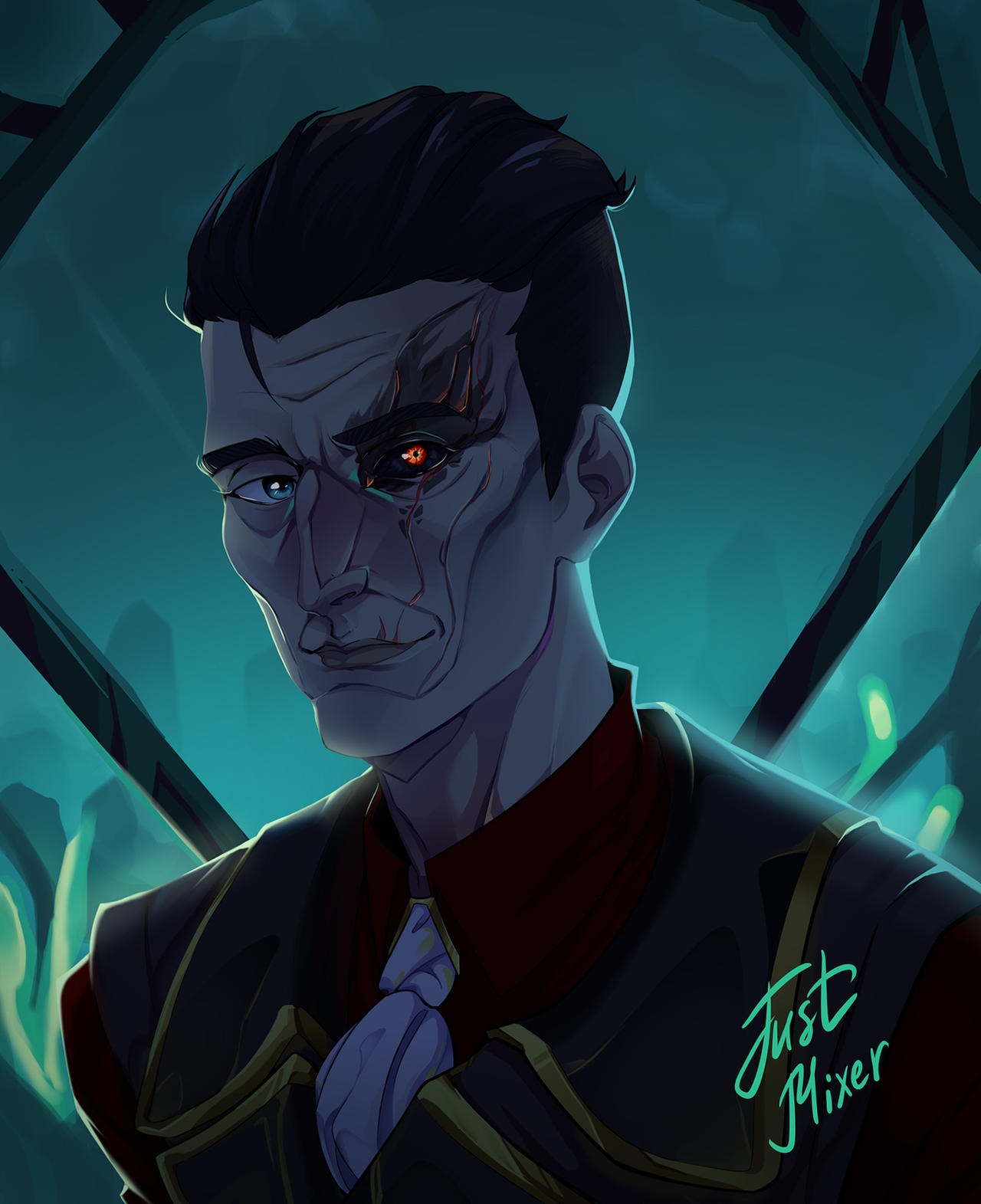 Arcane fanart. Silco by JustMixerArt on DeviantArt
