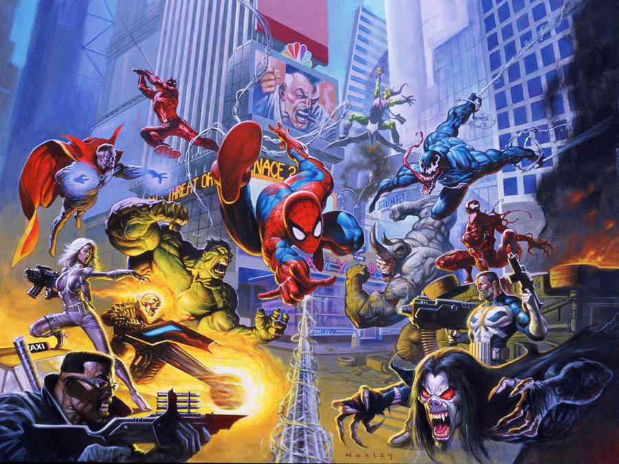 Marvel Team Up by AlexHorley on DeviantArt