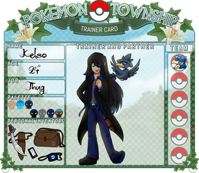 Pokemon Township - Trainer Card - Kelso